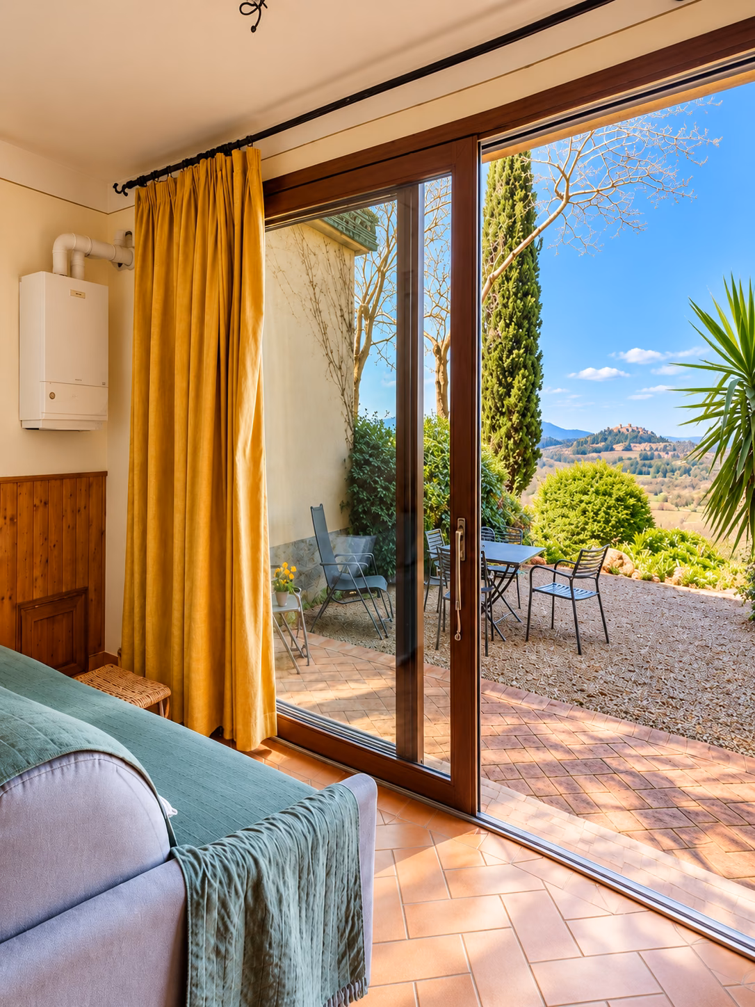Appartamento con terrazza a San Gimignano